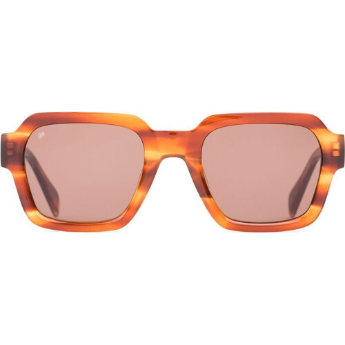 Sito Leroy Sunglasses - Tangelo/Coffee