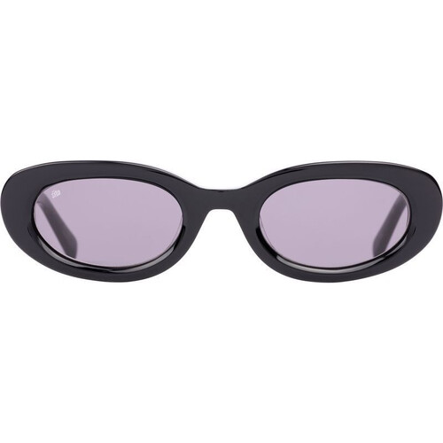 Sito Lourdes Sunglasses - Black/Smokey Grey