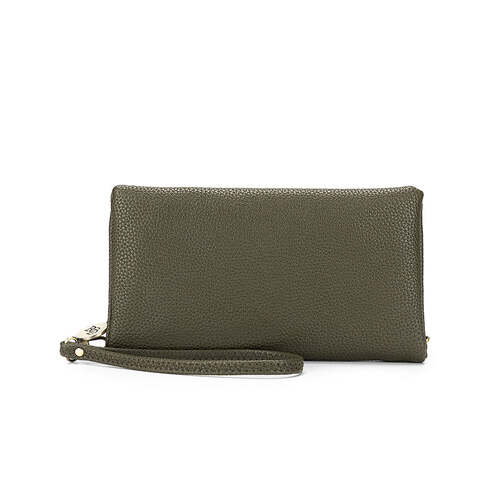 Black Caviar Mavie Wallet - Dark Olive