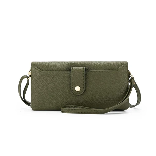 Black Caviar Designs Evie Wallet - Dark Forest Green