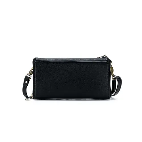 Black Caviar Designs Roxie Crossbody/Wallet - Black