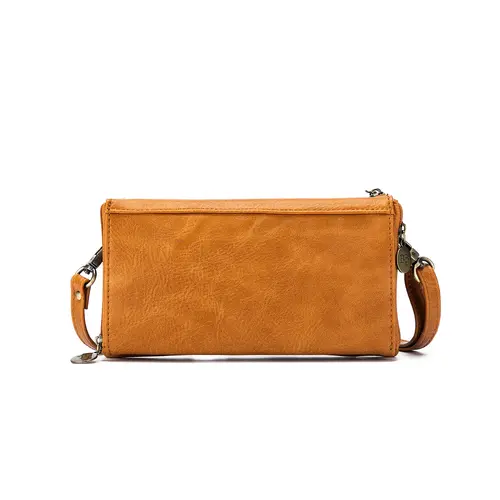 Black Caviar Designs Roxie Crossbody/Wallet - Tan