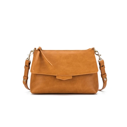 Black Caviar Designs Alessia Crossbody Bag - Tan