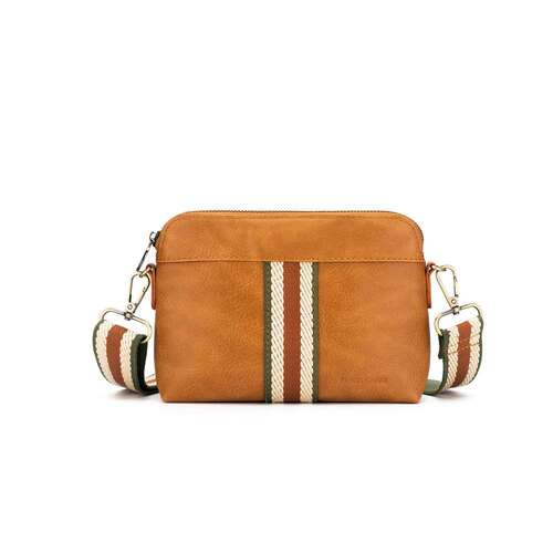 Black Caviar Milana Pouch + Crossbody Bag - Tan