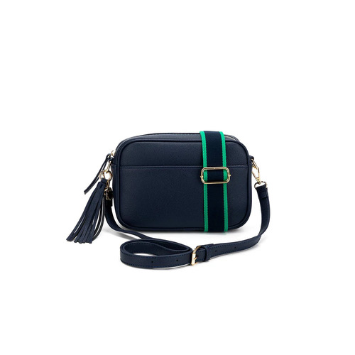 Black Caviar Indie Crossbody Bag - Navy