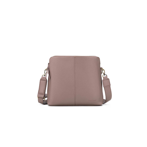 Black Caviar Paige Crossbody Bag - Mushroom