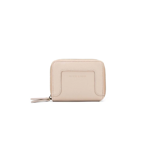 Black Caviar Designs Mya Mini Wallet - Oatmeal