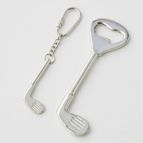 Pilbeam Living Golf Club Bottle Opener & Keyring Set