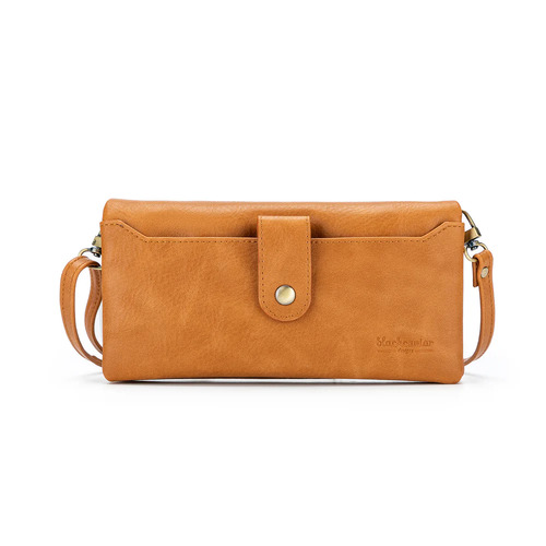 Black Caviar Designs Evie Wallet - Tan