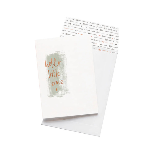 Emma Kate & Co Hello Little One Card