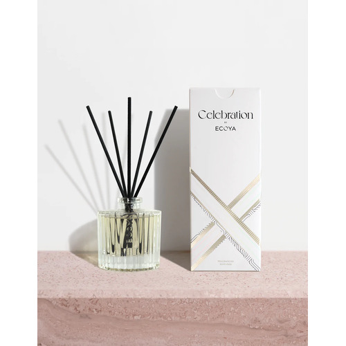 Ecoya Celebration Mini Diffuser 50ml - White Musk & Warm Vanilla