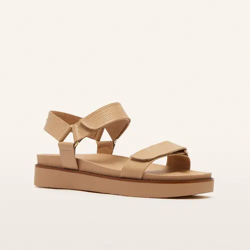 Frankie 4 Zane Sandal - Camel Grain